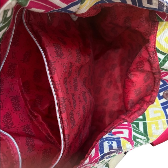 Harajuku Lovers Angel Pinup Love Canvas Tote GUC - Picture 3 of 3